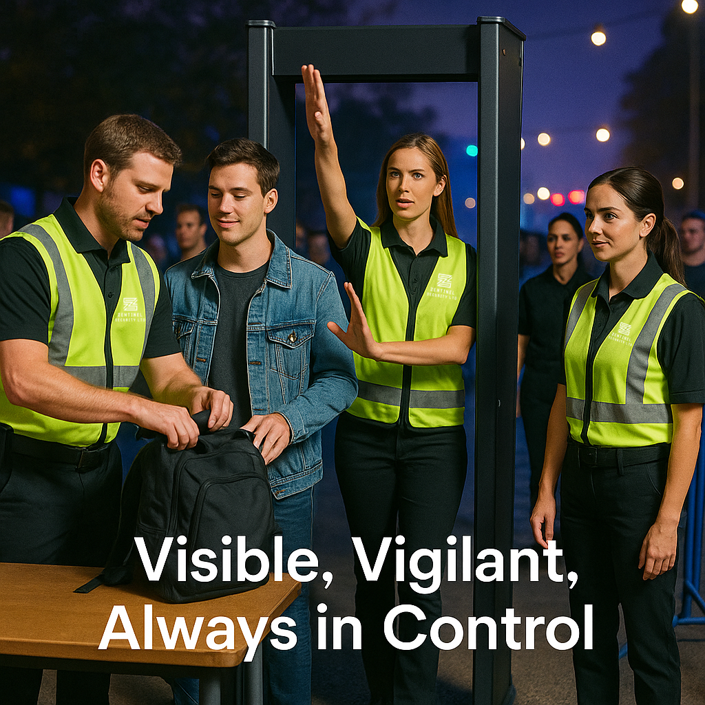 Entry control at concert